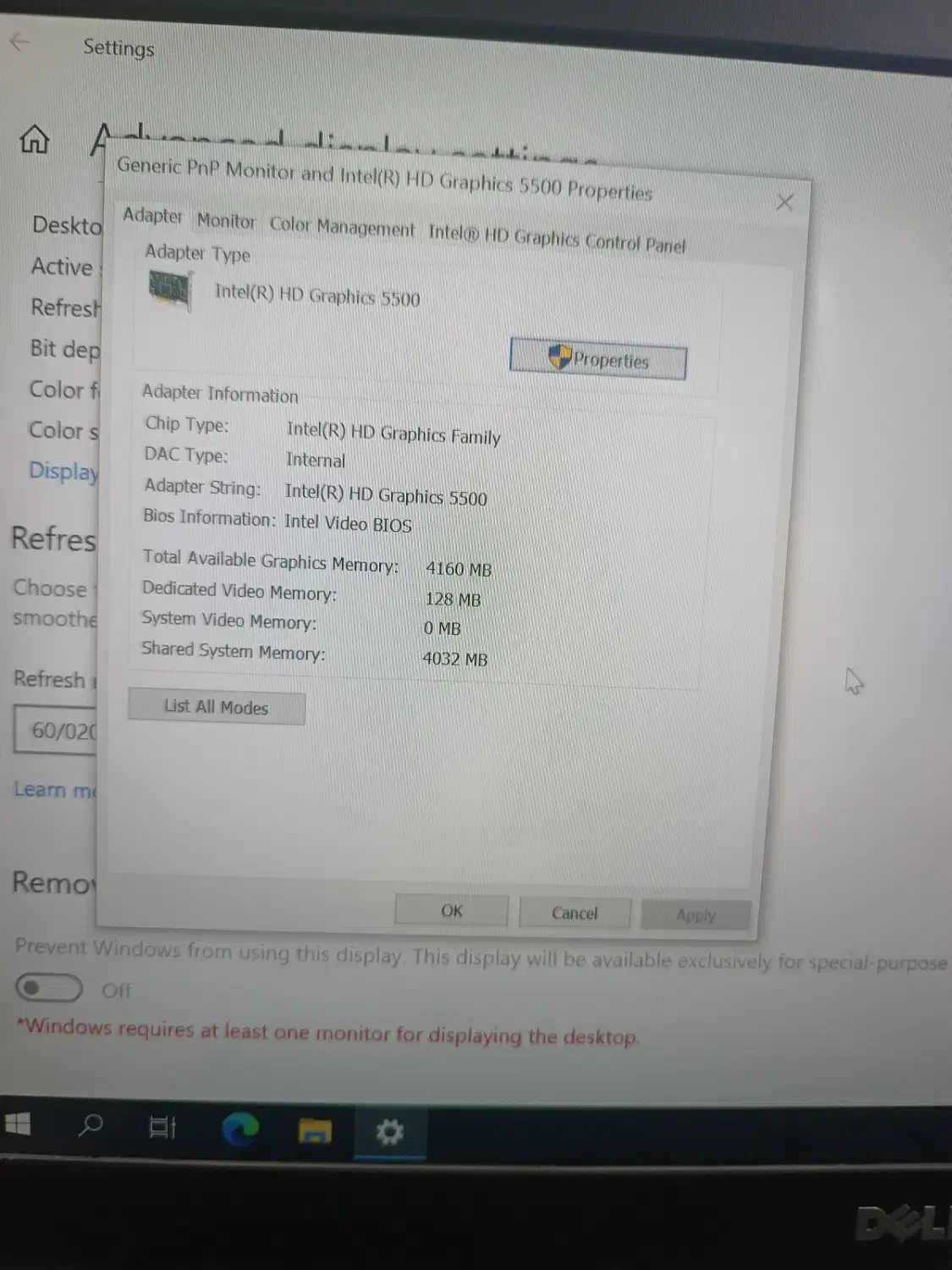 لپ تاپ دل 5450|رایانه همراه|اهواز, زیتون کارمندی|دیوار