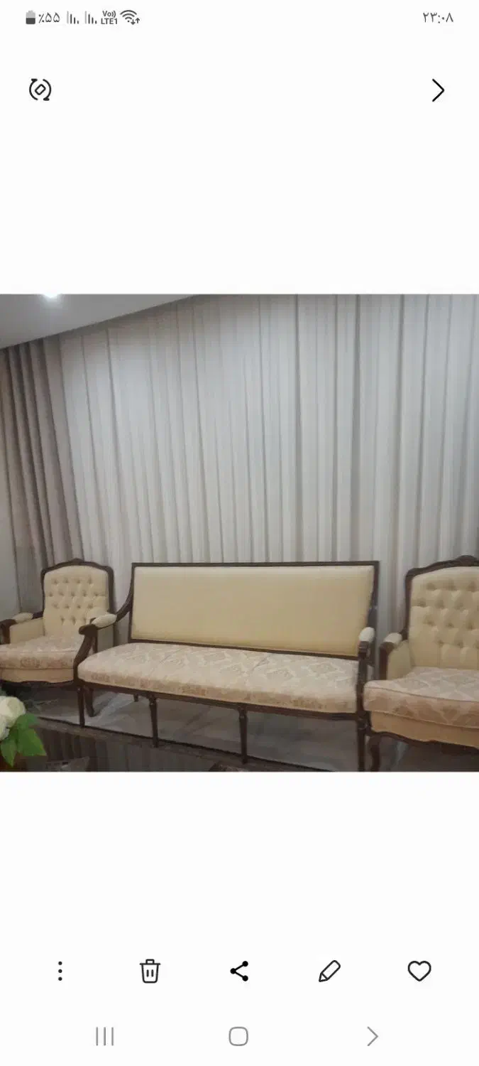 مبل مدل ایتالیایی صادقی ۷ نفره|مبلمان خانگی و میز عسلی|تهران, صادقیه|دیوار