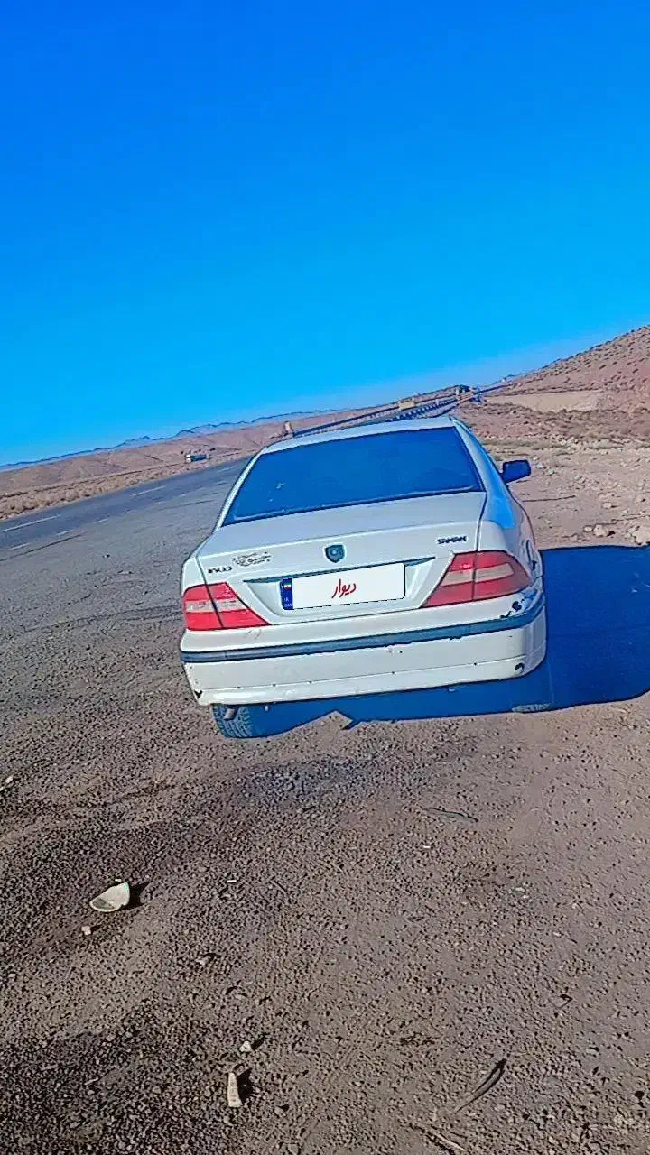 با سلام سمند مدل 90 بدون رنگ شاسی پلم|خودرو سواری و وانت|بردسیر, |دیوار