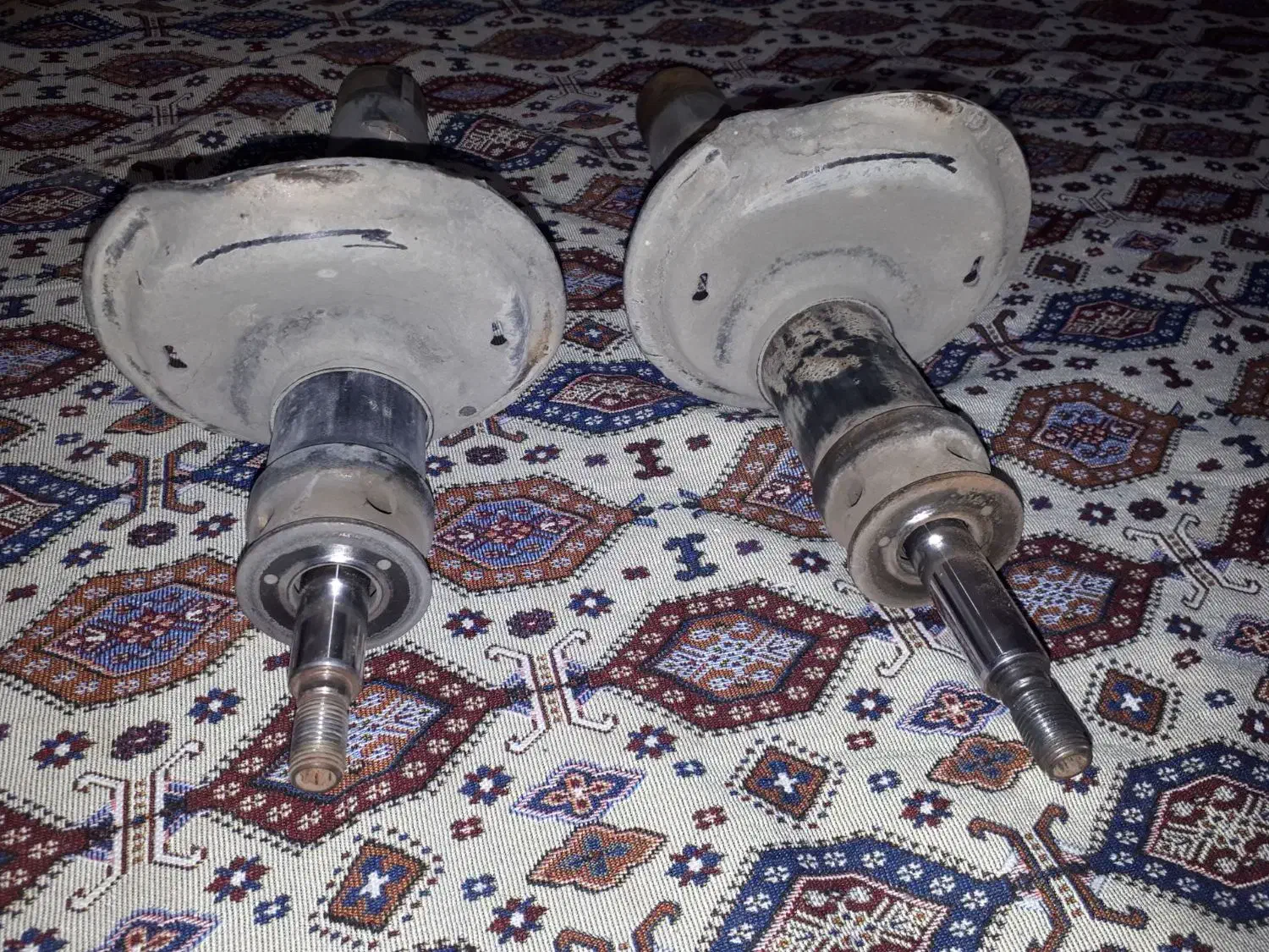 نردبان تمام الومینیوم و کمک فنر پژو|ابزارآلات|اردبیل, |دیوار