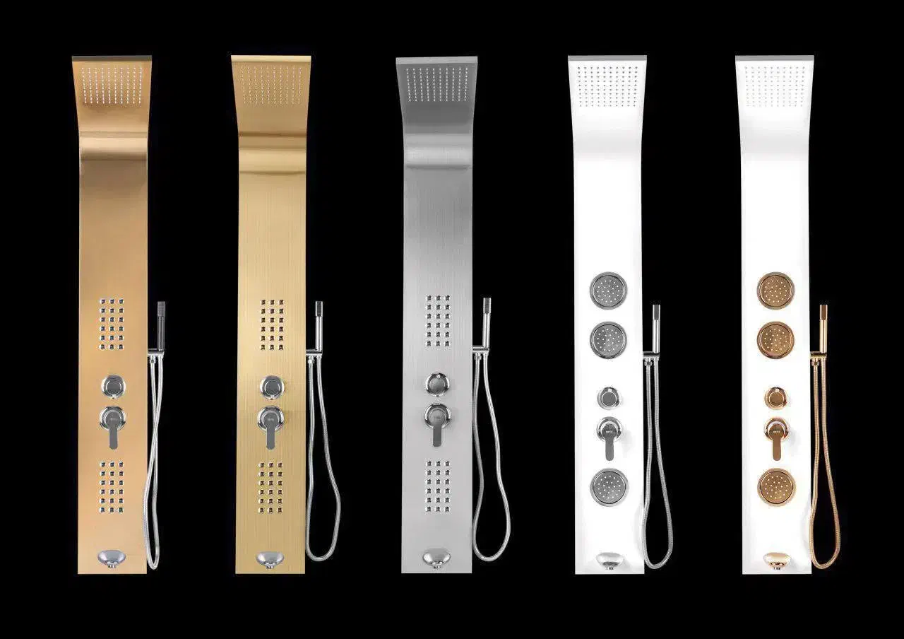 پنل دوش ترک ورتکس رنگ سفید ( نو )|لوازم حمام|سمنان, |دیوار