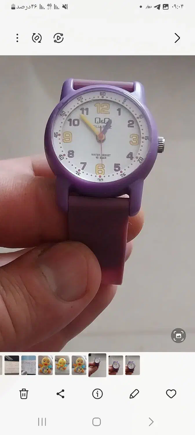 ساعت کودک ژاپن مارک QQ|ساعت|اصفهان, پوریای ولی|دیوار