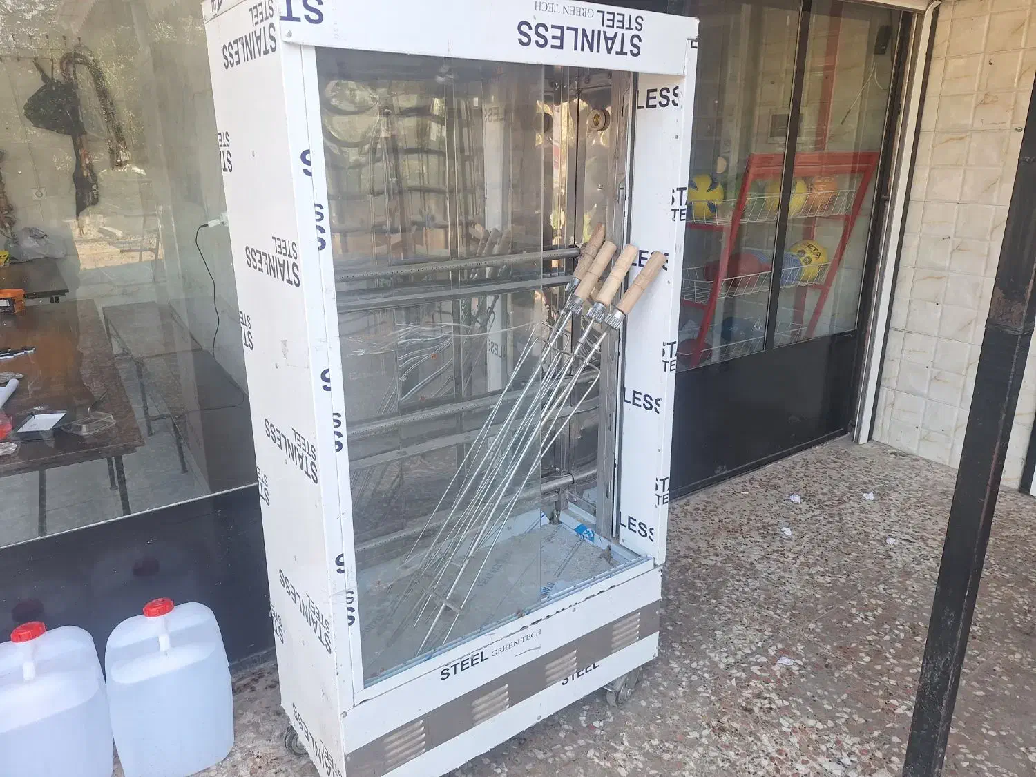 دستگاه پخت مرغ تنوری چهار سیخه|کافیشاپ و رستوران|لوندویل, |دیوار