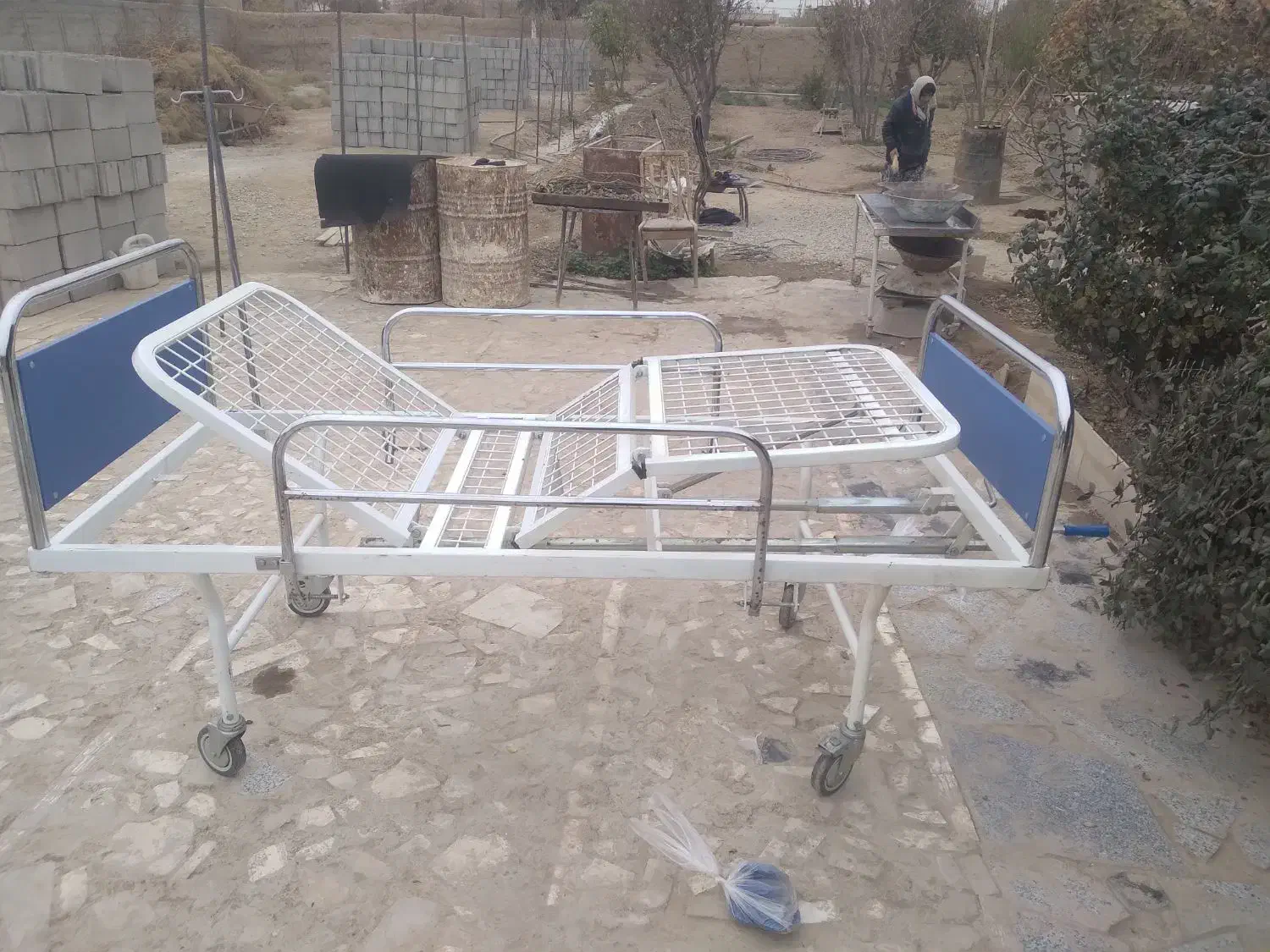 تخت بیمار بادشکن نووکمکار|تخت و سرویس خواب|ورامین, قويينک زهری|دیوار