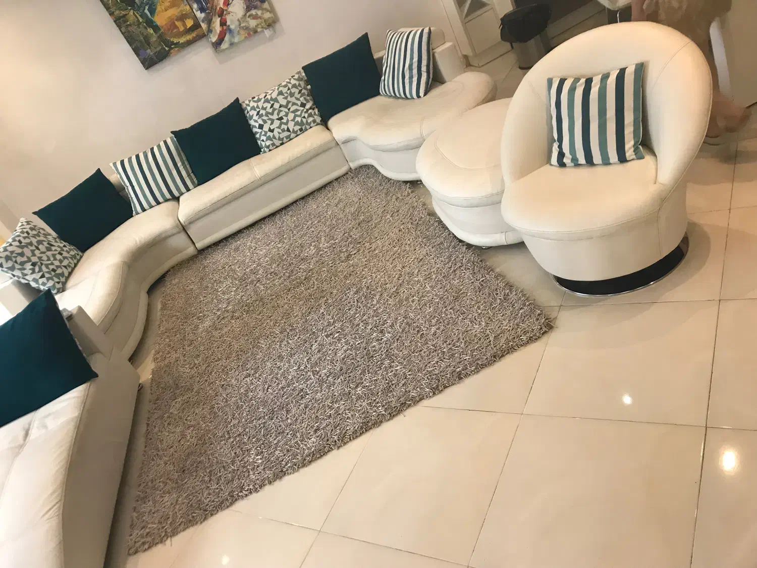 مبل راحتی ده نفره|مبلمان خانگی و میز عسلی|تنکابن, |دیوار