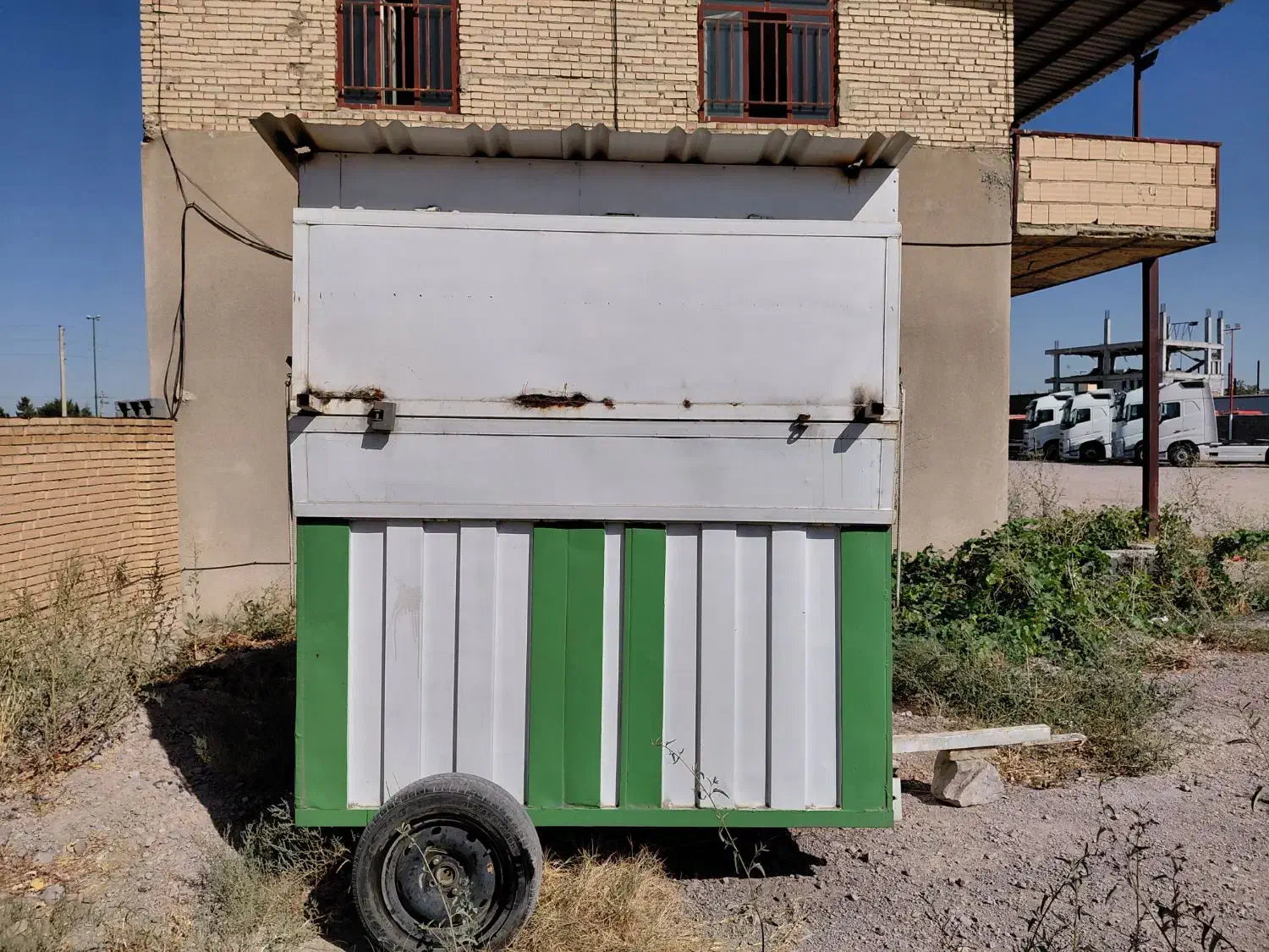 کانکس اماده سیب زمینی کبابی با تجهیزات|کافی‌شاپ و رستوران|ارومیه, |دیوار