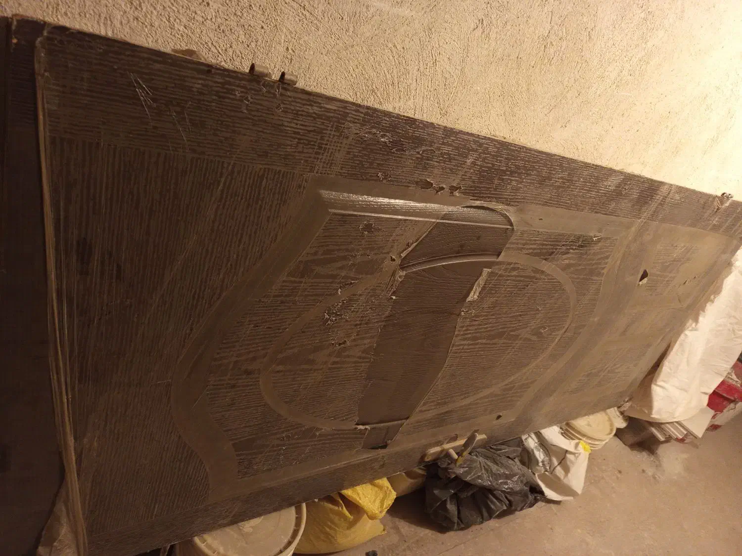 درب چوبی با چارچوب فلزی|مصالح و تجهیزات ساختمان|اصفهان, طامه|دیوار