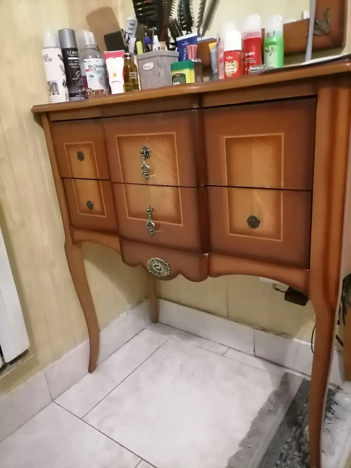 آینه کنسول تمام چوب|بوفه، ویترین، کنسول|تهران, جوادیه تهرانپارس|دیوار