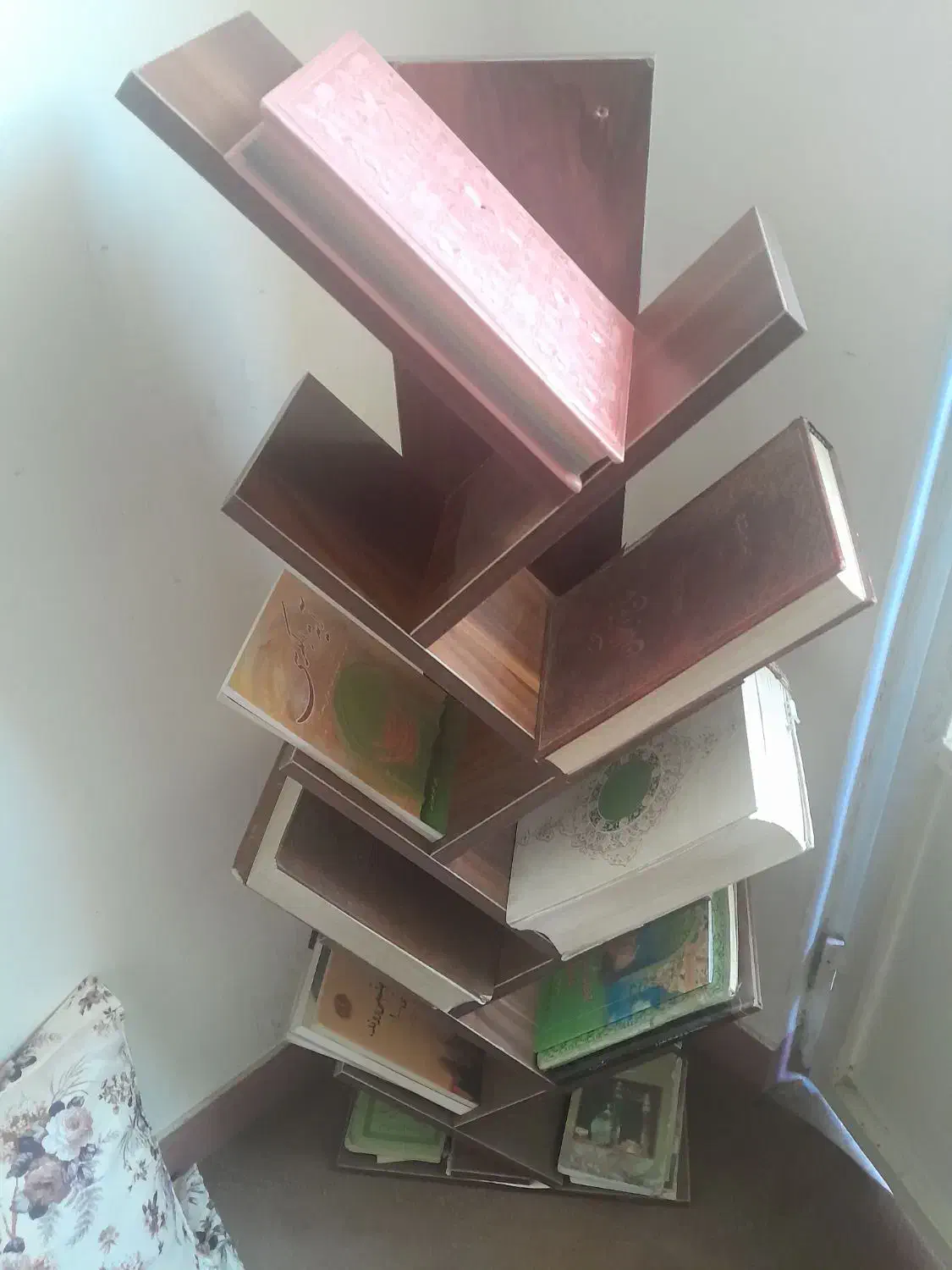 جاکتابی ام دی اف|کتابخانه، شلف، قفسه‌های دیواری|ملایر, |دیوار