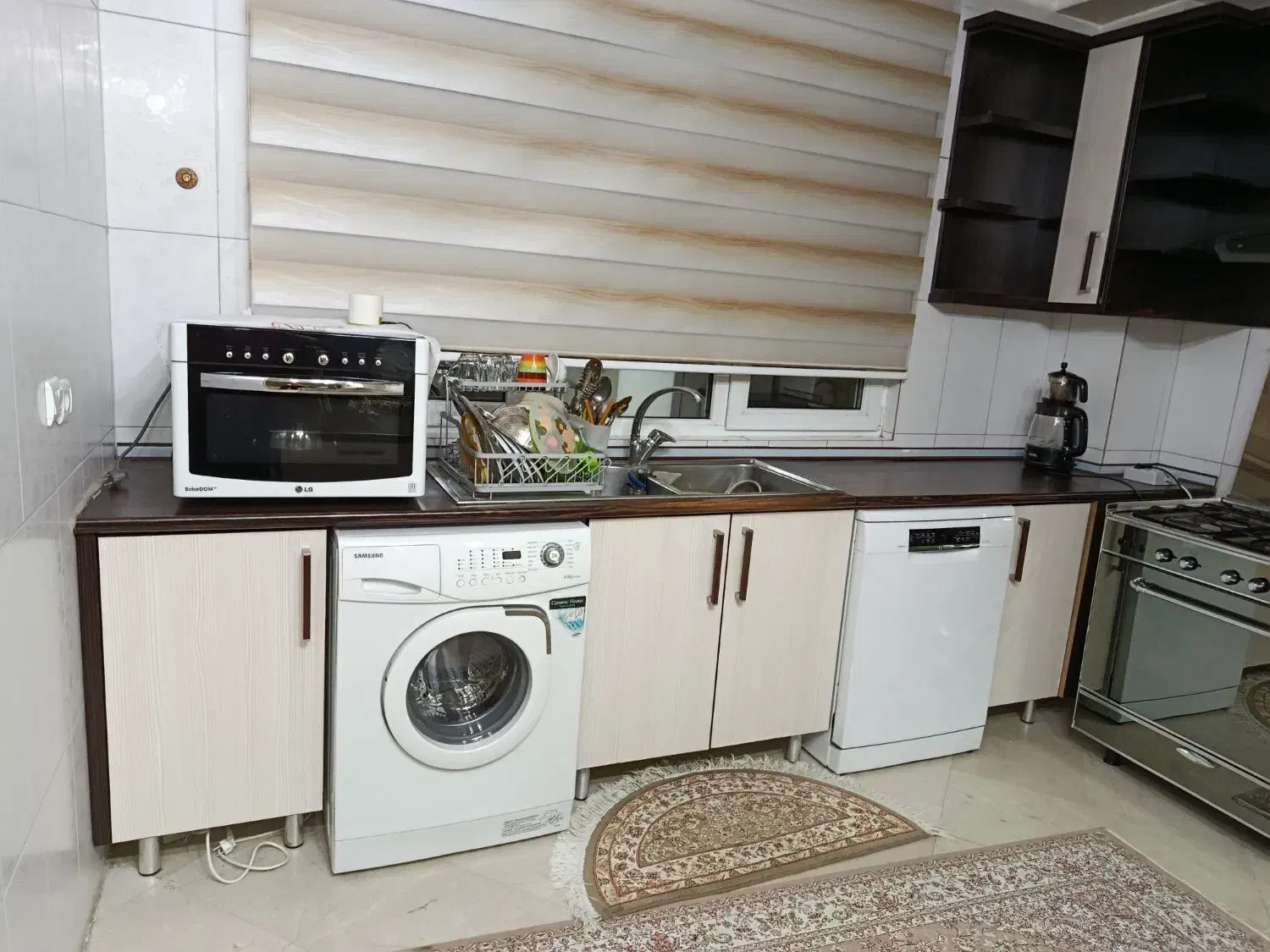 کابینت،هود،سینک|آب‌چکان و نظم‌دهنده ظروف|تهران, تهرانپارس غربی|دیوار