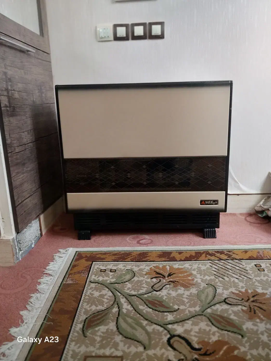 بخاری نیک کالا بزرگ|بخاری، هیتر، شومینه|شاهین دژ, |دیوار