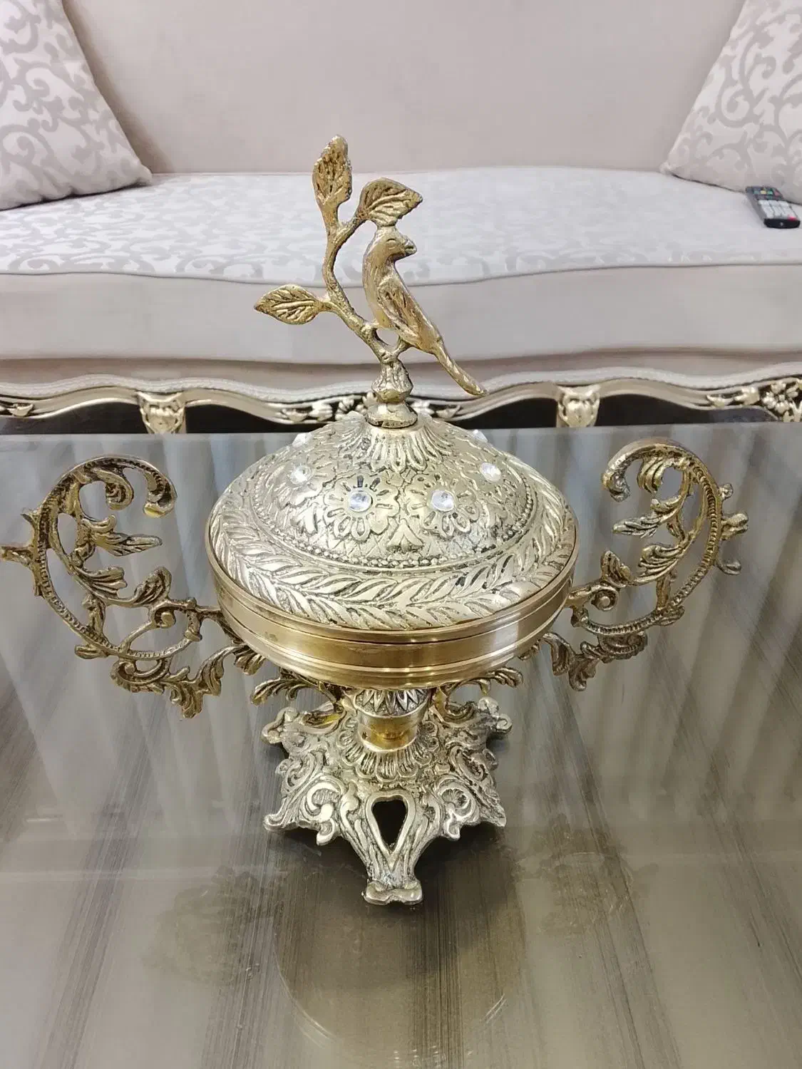 شکلات خوری برنز نو خوشگل|صنایع دستی و سایر لوازم تزئینی|قم, شهرک مهدیه (مدرس)|دیوار