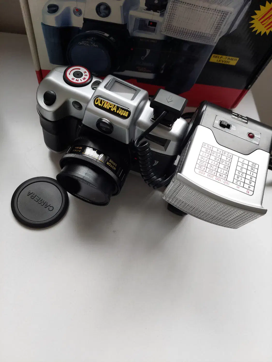 دوربین عکاسی آنالوگ اولیمپیا قدیمی نو دکور|دوربین عکاسی و فیلم‌برداری|بابل, |دیوار