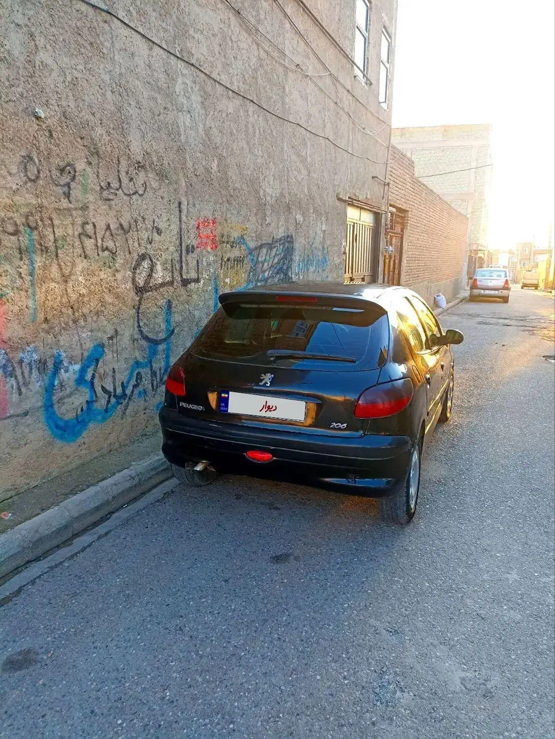 ۲۰۶مدل ۸۱ تیپ ۲|خودرو سواری و وانت|شاهین دژ, |دیوار