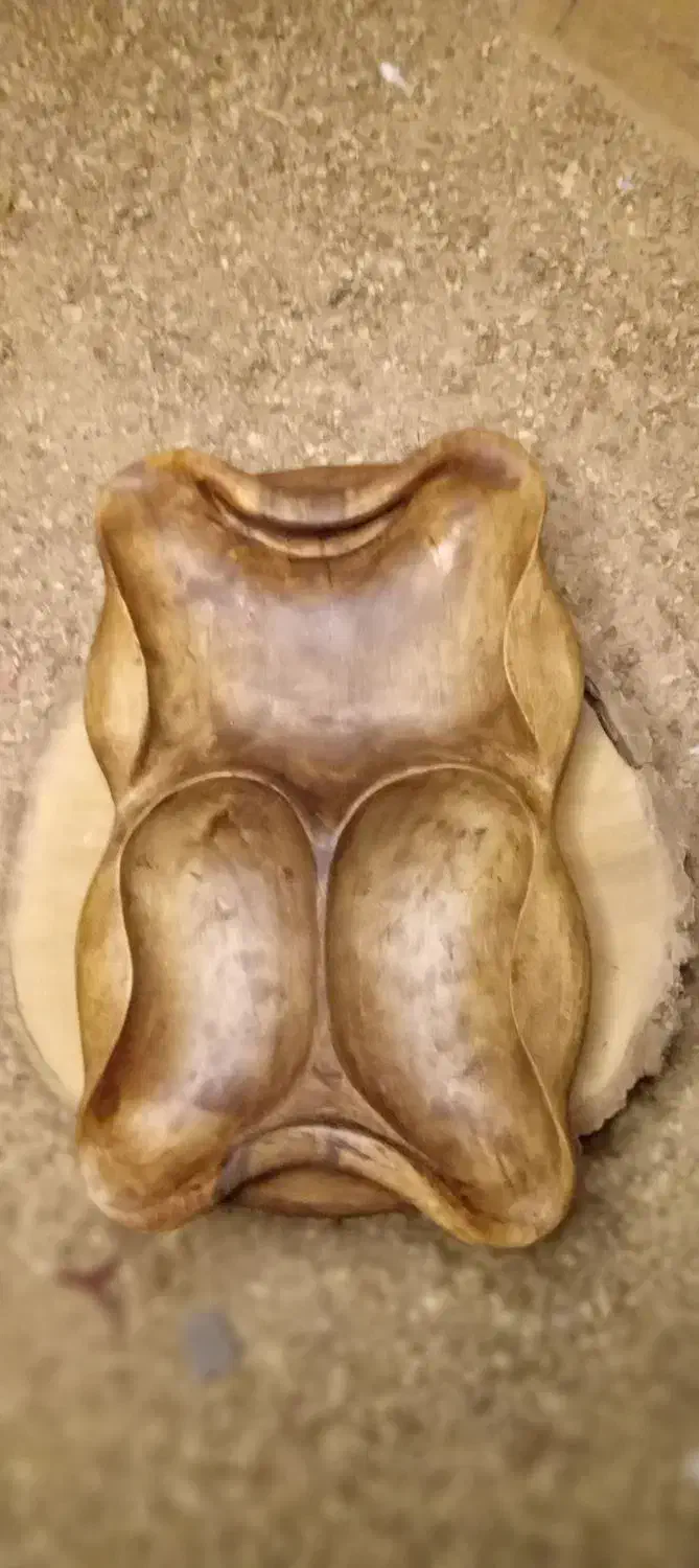 انواع روستیک دفورمه چوب گردو|ظروف سرو و پذیرایی|کرج, اتحاد|دیوار