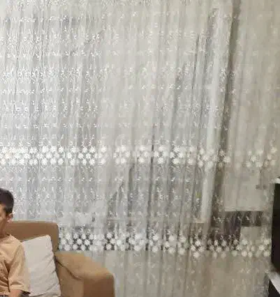 کتیبه و پرده تور|پرده، رانر، رومیزی|همدان, |دیوار