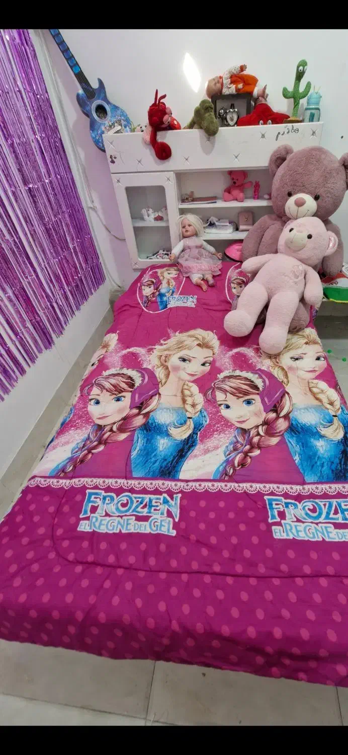 فروش دو عدد تخت یک و نیم نفره با تشک|تخت و سرویس خواب|داراب, |دیوار