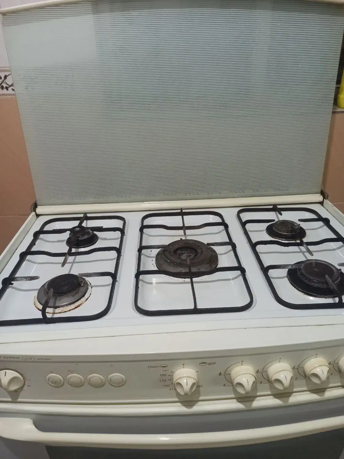 گاز فر پنج شعله|اجاق گاز و لوازم برقی پخت‌وپز|ورامین, ورامین|دیوار