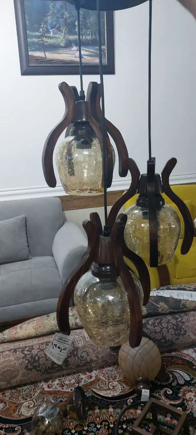 لوسترهای نو جنس مغازه زیرقیمت|لوستر و چراغ آویز|گرگان, |دیوار