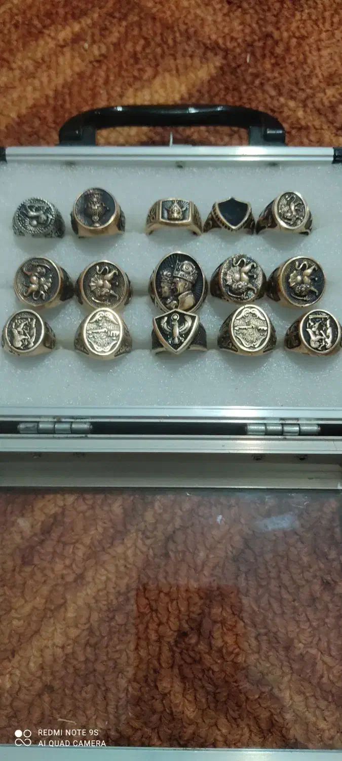 انگشتر های طلا روسی تاج شیروخورشید بینظیر وشیک|بدلیجات|تهران, زهتابی|دیوار