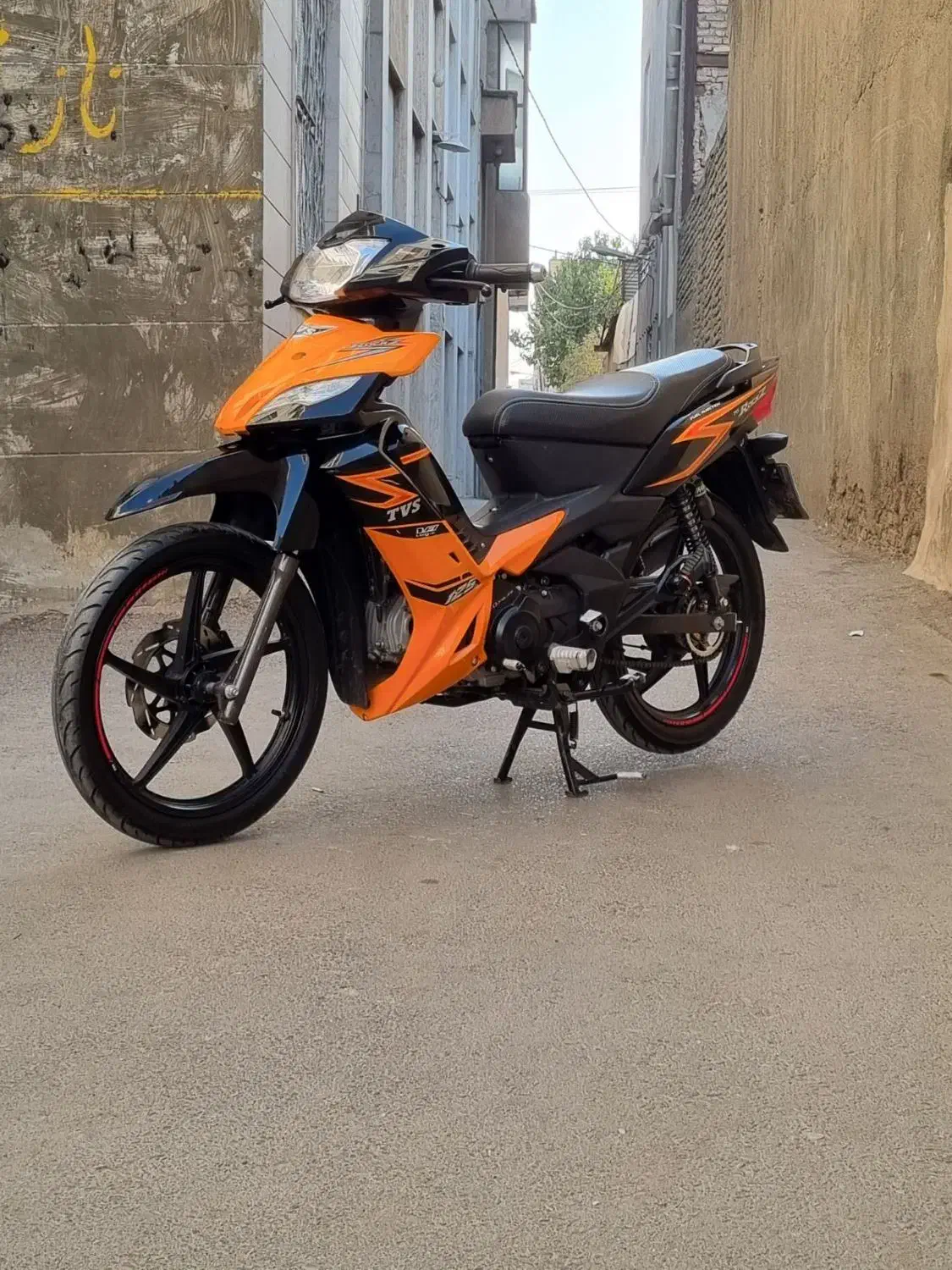 تی وی اس ۱۴۰۳ نارنجی احسان شوکا بی کلاج اقساط|موتورسیکلت|مشهد, شهید مطهری|دیوار