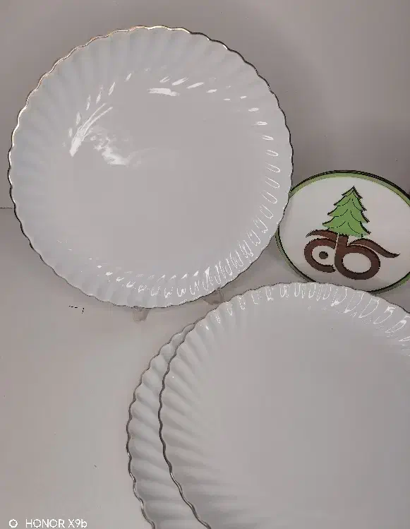 دیس گرد چینی حراجی فقط ۱۳۵|ظروف سرو و پذیرایی|قم, زند آباد|دیوار