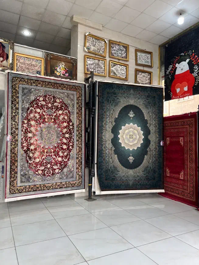 ۲ تا از پرفروش ترین فرش های ۱۵۰۰ شانه کاشان|فرش|ارومیه, |دیوار