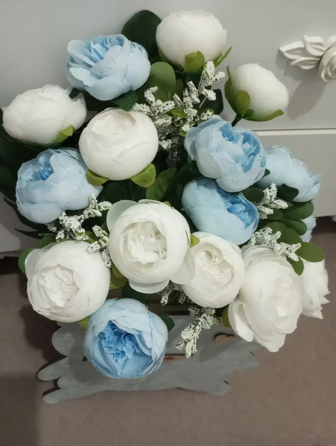 گل کنار نوزادی|گل مصنوعی|میاندوآب, |دیوار