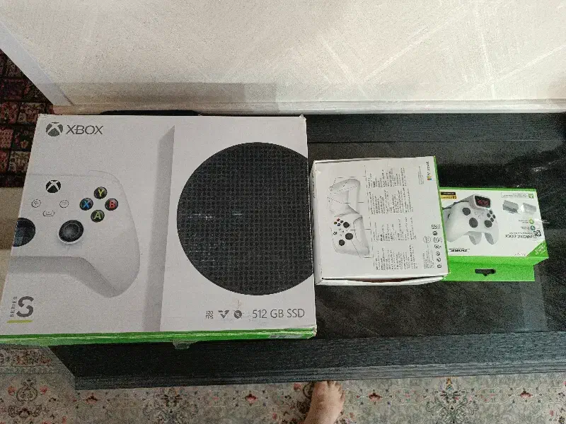 ایکس باکس سری اس.همراه دسته اضاف.همراه شارژر دسته|کنسول، بازی ویدئویی و آنلاین|رفسنجان, |دیوار