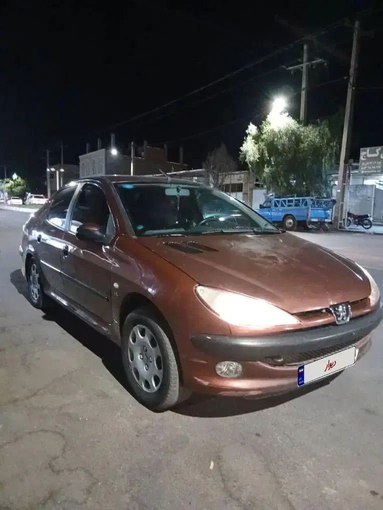 ۲۰۶ تیوفایو مدل ۸۶|خودرو سواری و وانت|ایلام, |دیوار