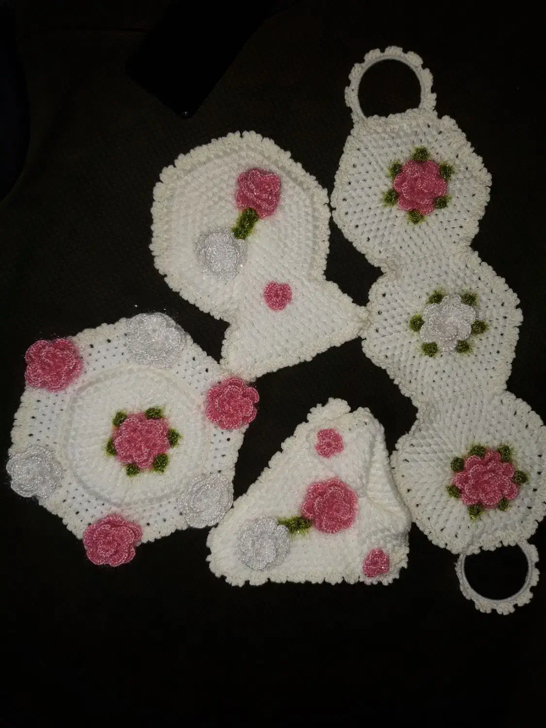 فروش وبافت ست لیف عروس|لوازم حمام|دزفول, |دیوار