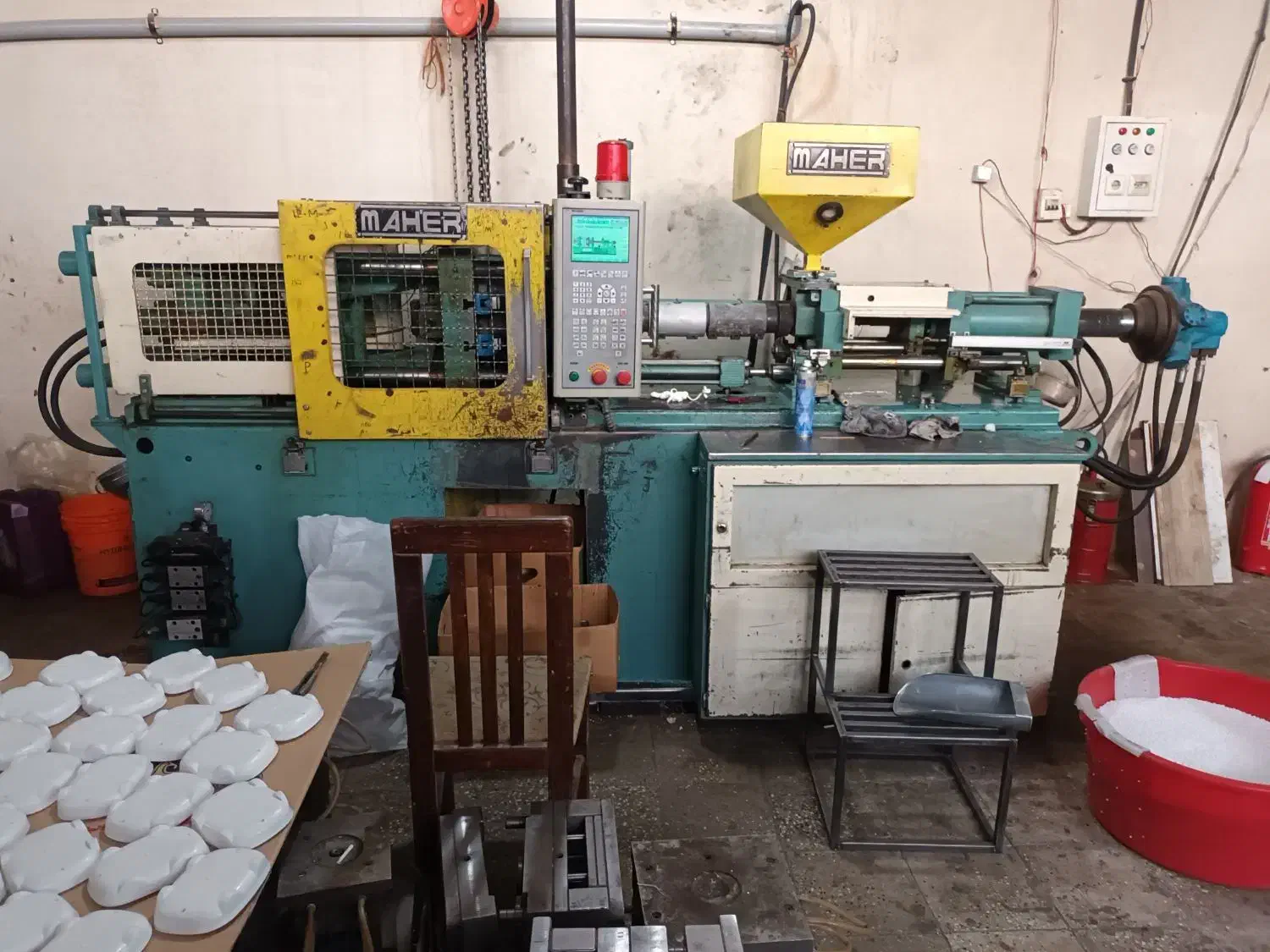 دستگاه تزریق پلاستیک. ماهر|ماشین‌آلات صنعتی|پردیس, شهرک صنعتی خرمدشت فاز ۷|دیوار