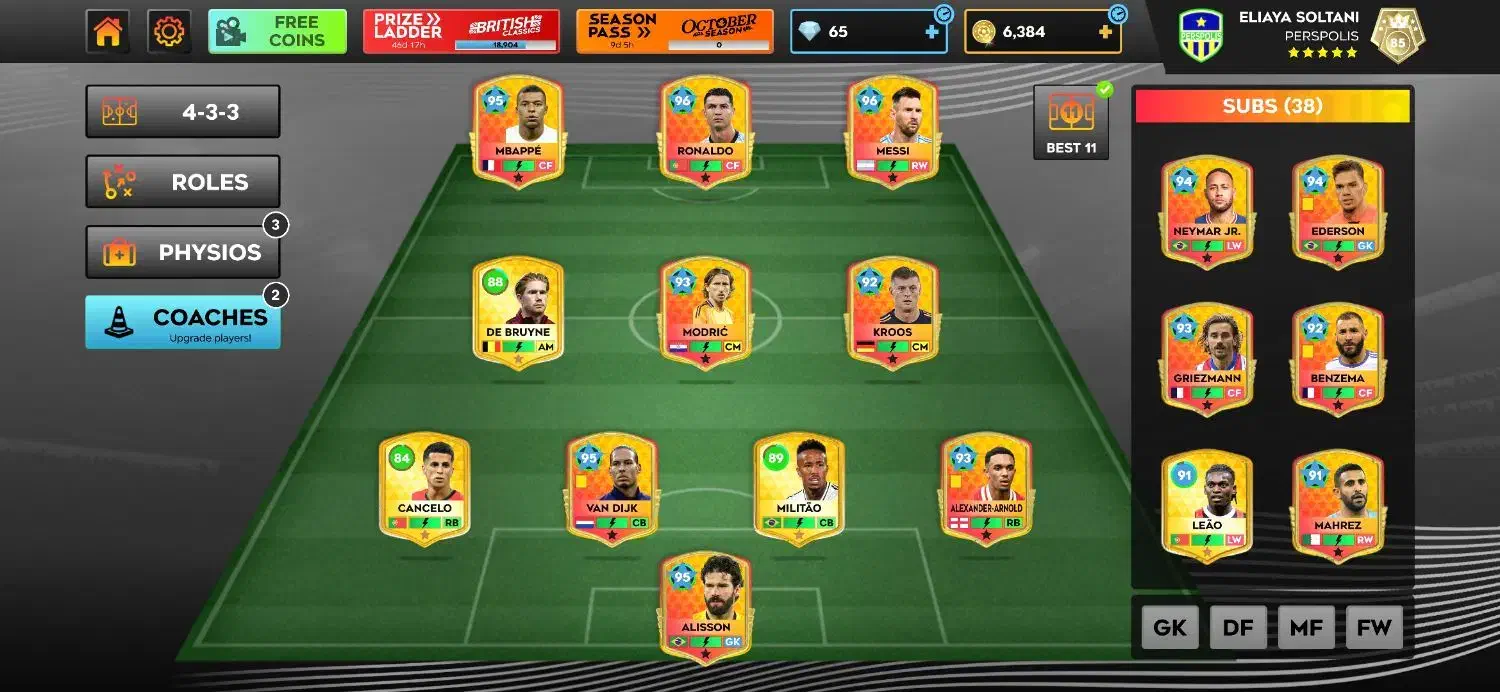 اکانت دریم لیگ 2025|کنسول، بازی ویدئویی و آنلاین|سبزوار, جوادیه شرقی|دیوار