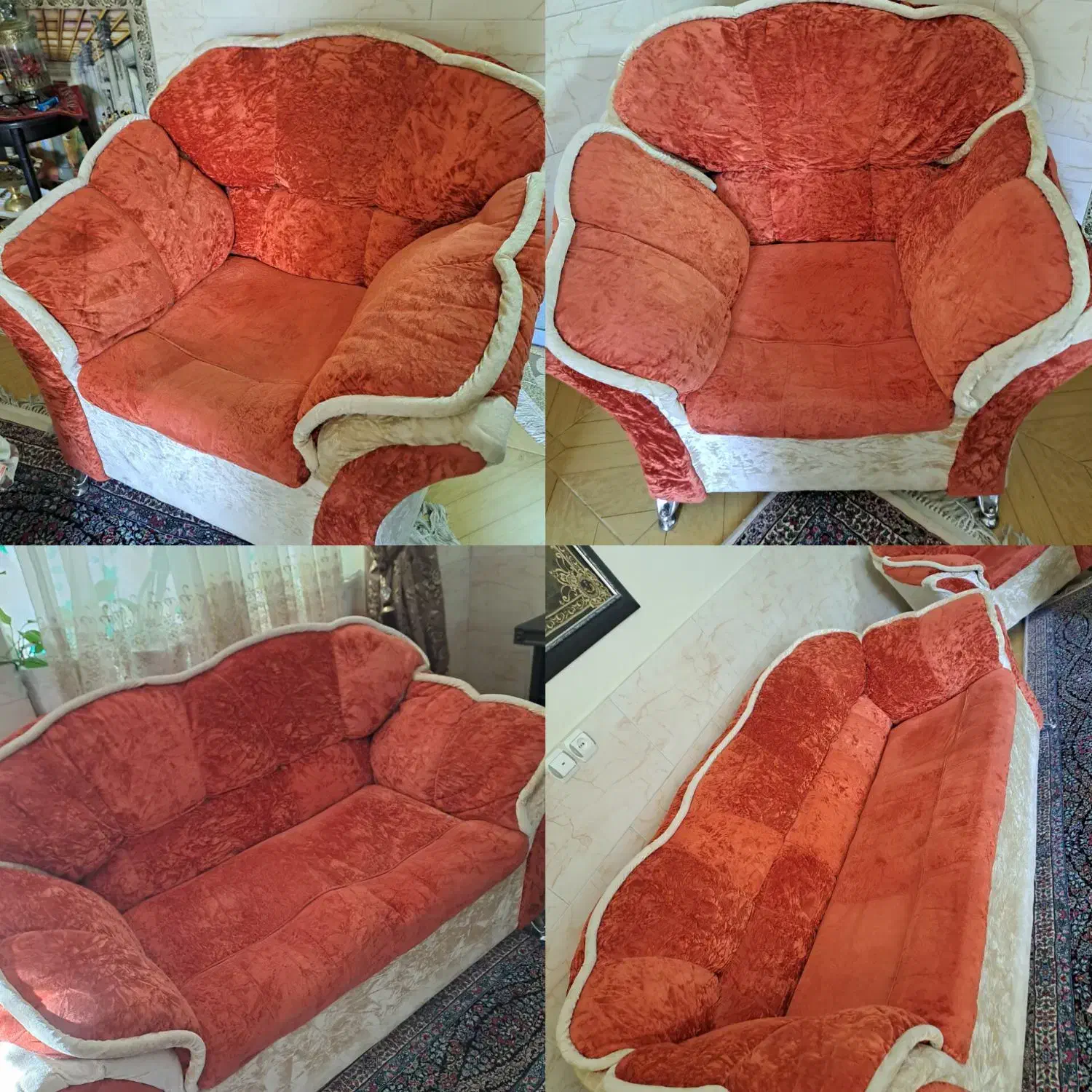 مبل|مبلمان خانگی و میز عسلی|بم, |دیوار