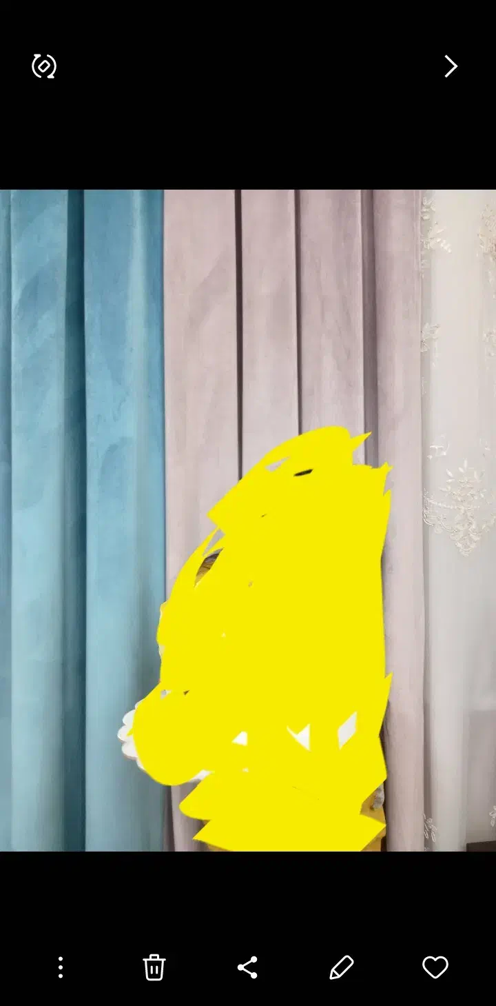 والن پرده جنس مخملی فروش فوری شیک تازه جنس عالی|پرده، رانر، رومیزی|خرمدره, |دیوار