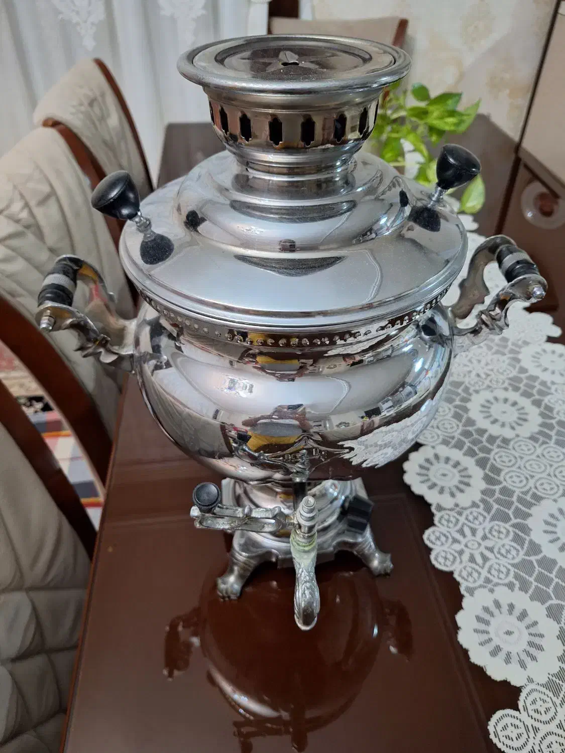 سماور تمیز در حد نو|سماور، چای‌ساز، قهوه‌ساز|اندیشه, شهرک کوثر|دیوار