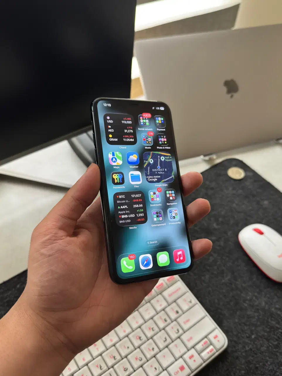 iPhone 11 Pro Max با حافظه ۲۵۶ گیگابایت|موبایل|تهران, نارمک|دیوار