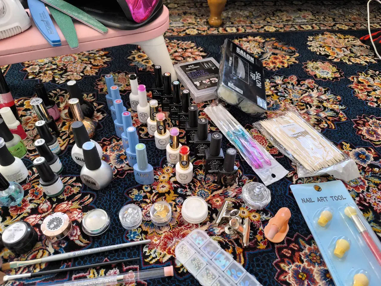 وسایل کاشت ناخن|آرایشی، بهداشتی، درمانی|اراک, |دیوار