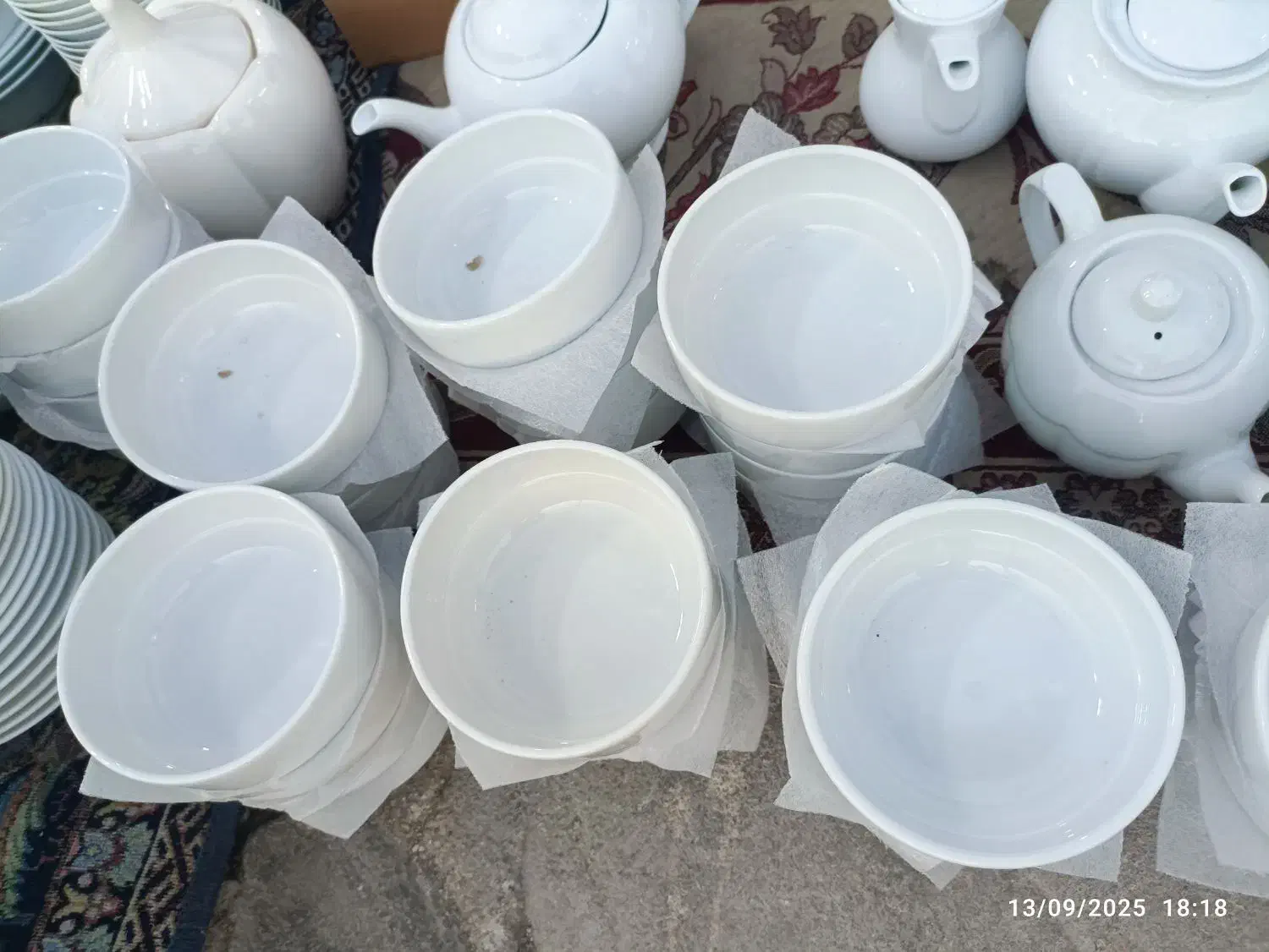 ظروف چینی تک وعمده سرویس غذاخوری 26پارچ 1200|ظروف سرو و پذیرایی|بندر ماهشهر, |دیوار