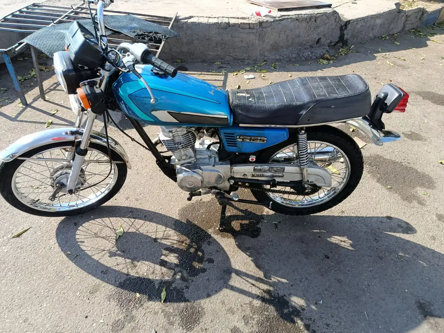 موتور 125مزایده|موتورسیکلت|اقبالیه, |دیوار