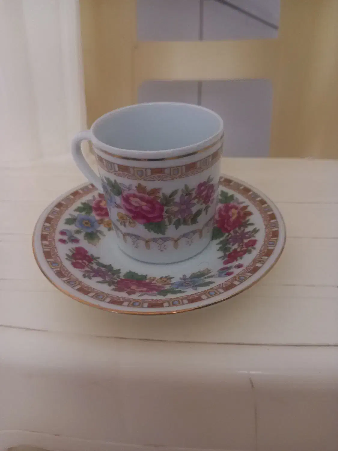 شش عددفنجون نعلبکی|کلکسیون اشیاء عتیقه|گرگان, |دیوار