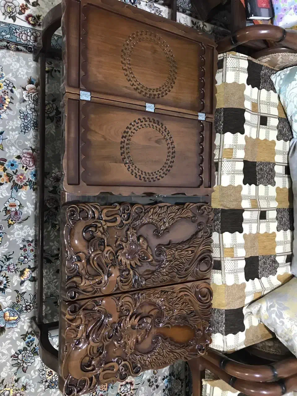 تخته نرد چوب گردو|اسباببازی|کرمانشاه, |دیوار