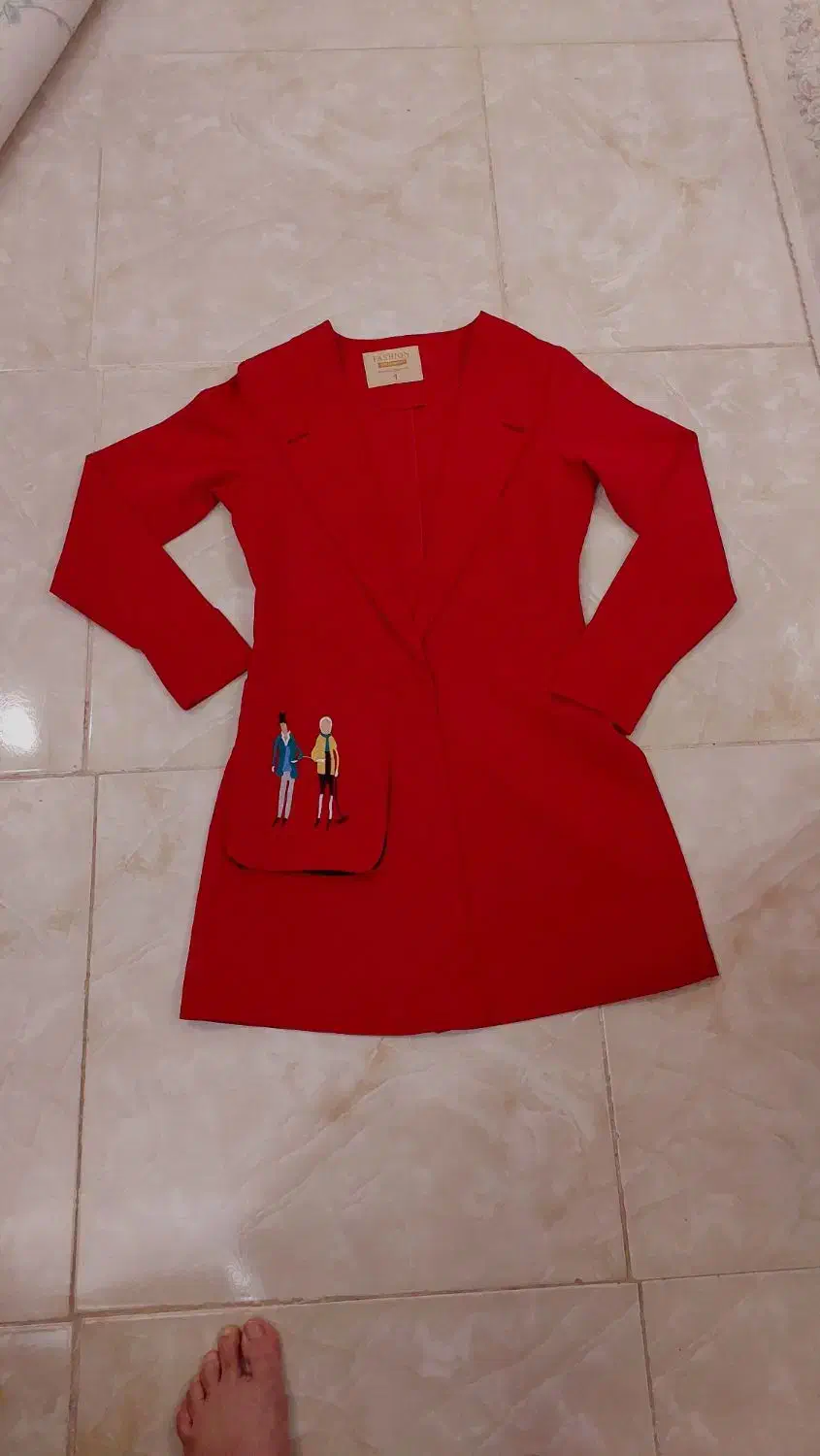 مانتو کتی کرپ مازراتی|لباس|قم, لسانی|دیوار