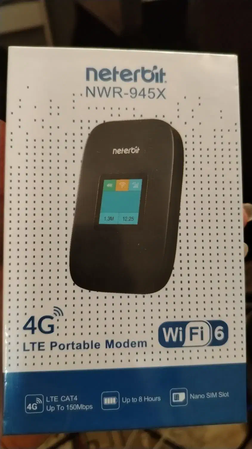 مودم 4g.وای فای جیبی|مودم و تجهیزات شبکه|نیشابور, بنیاد شهید|دیوار