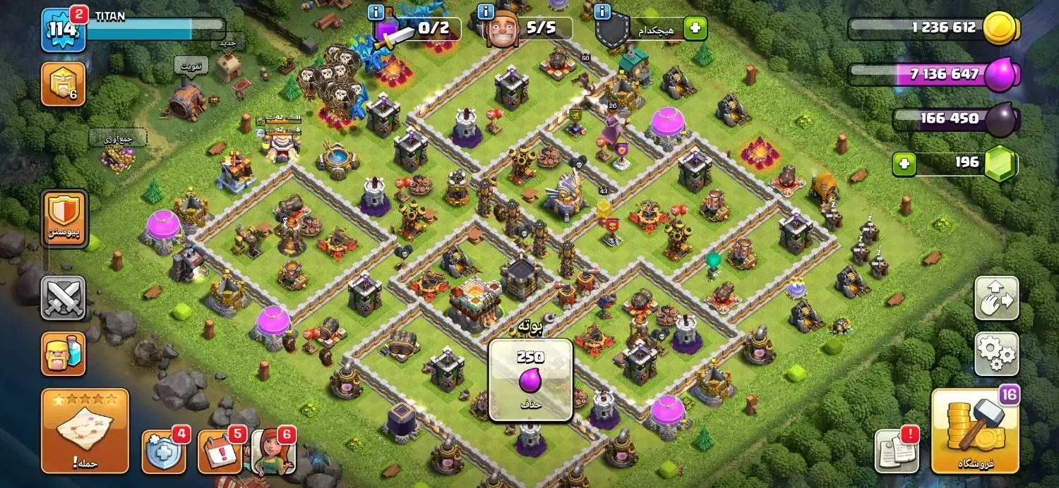 کلش تان۱۱و۹|کنسول، بازی ویدئویی و آنلاین|بهبهان, |دیوار