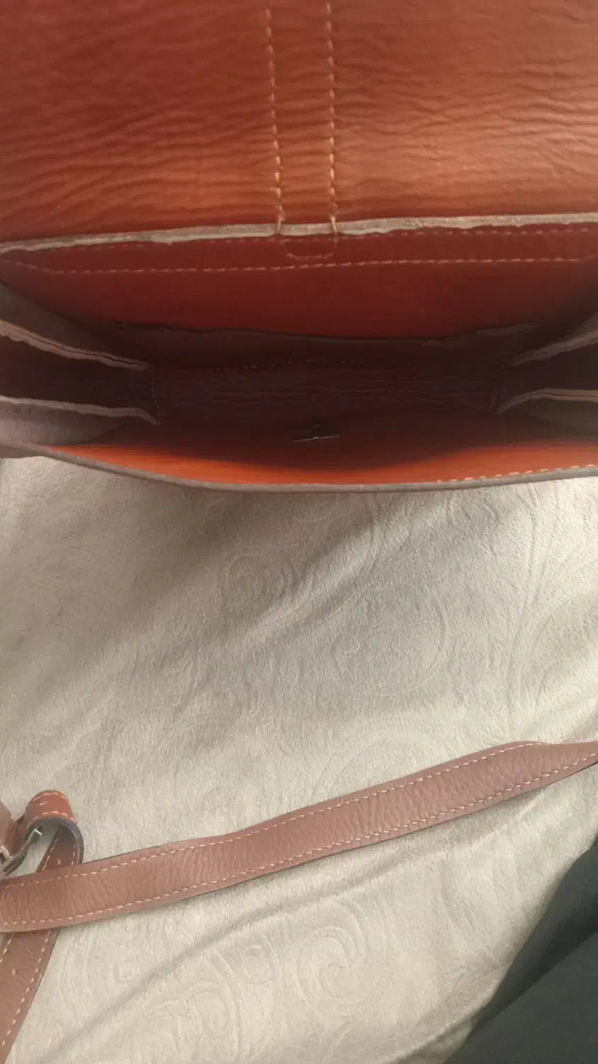 کیف دوشی چرم طبیعی بوفالو|کیف، کفش، کمربند|دماوند, دماوند|دیوار