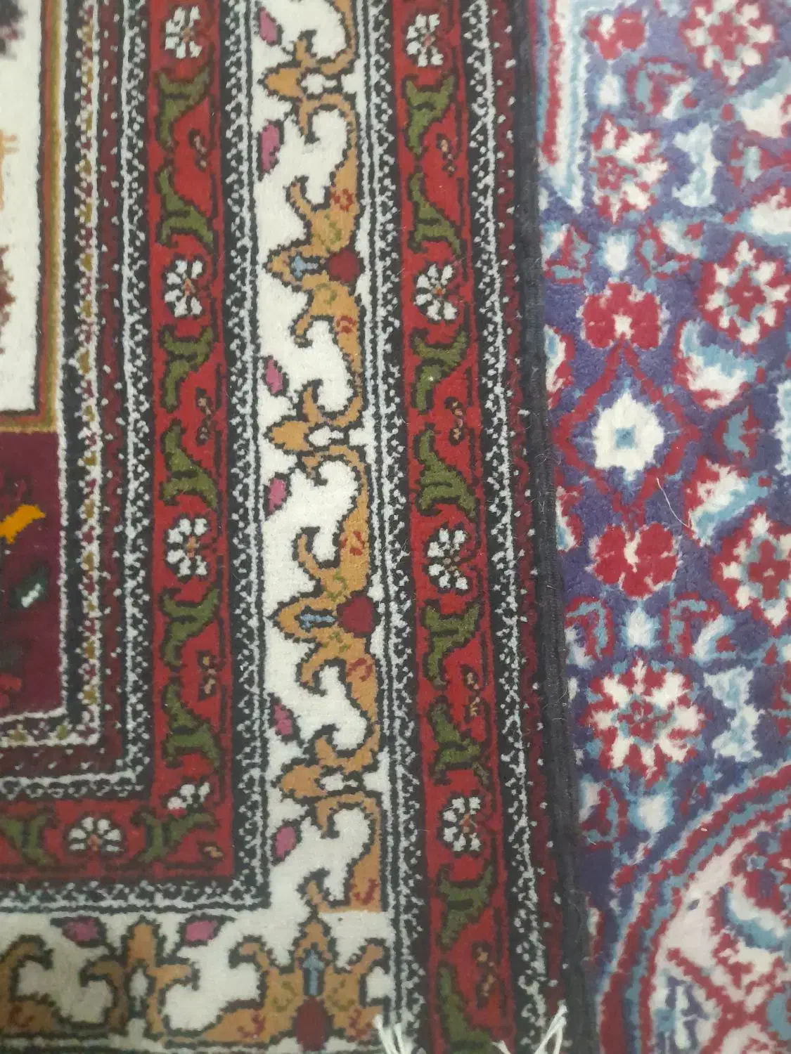 قالی دستباف|فرش|سنگان, |دیوار