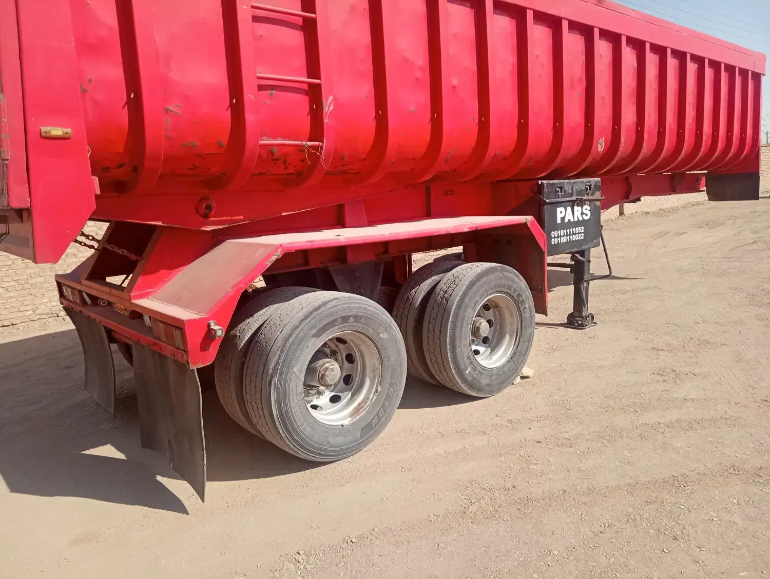 تریلی کمپرسی دومحور|قطعات یدکی و لوازم جانبی|زارچ, |دیوار