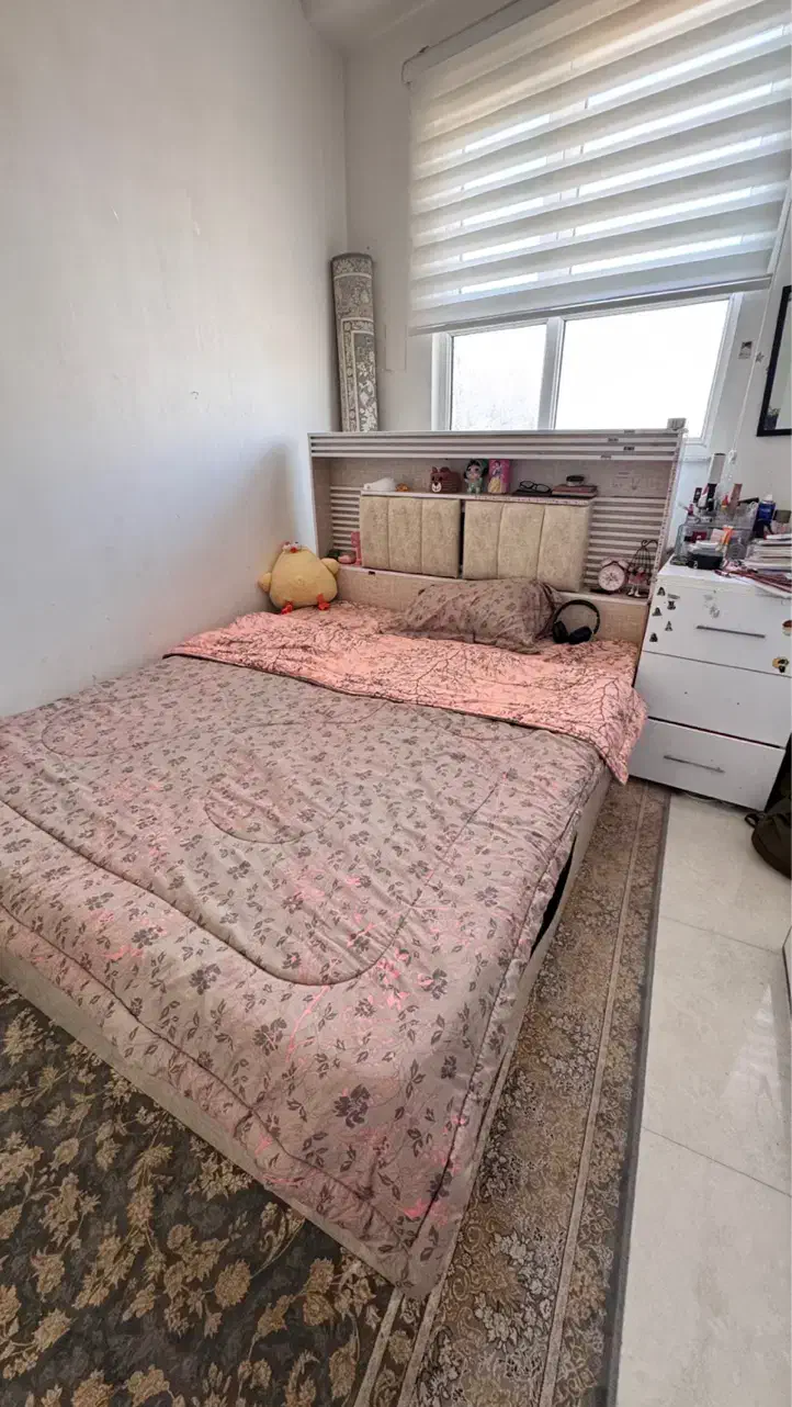 تخت۲نفره|تخت و سرویس خواب|خلخال, |دیوار