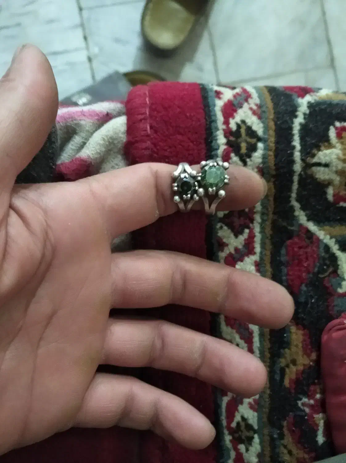 انگشتر نقره|جواهرات|بروجرد, |دیوار